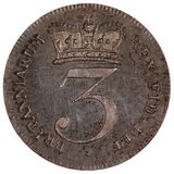 سکه 3 پِنس جرج سوم