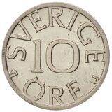 معرفی و مشخصات سکه 10 اوره کارل شانزدهم گوستاف سوئد