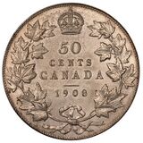 معرفی و مشخصات سکه 50 سنت ادوارد هفتم