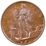 سکه 5 سنتسیمو ویکتور امانوئل سوم