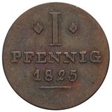 سکه 1 فینیگ گئورگ هاینریش از والدک-پیرمونت