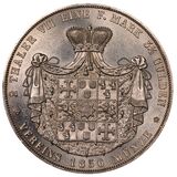 سکه 2 تالر گئورگ ویکتور از والدک-پیرمونت