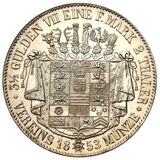سکه 2 تالر  برنهارد دوم از ساکس-ماینینگن