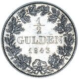 سکه 1/2 گلدن لودویگ یکم از باواریا
