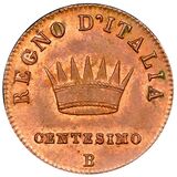 سکه 1 سنتسیمو ناپلئون یکم