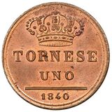سکه 1 تورنسی فردیناند دوم