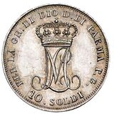سکه 10 سولدو ماریا لوئیجا