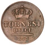 سکه 5 تورنسی فردیناند دوم