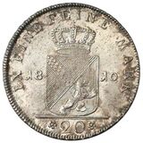 سکه 20 کروزر کارل یکم لودویگ فردریش از بادن