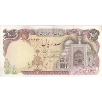 اسکناس 100 ریال (نمازی - نوربخش) - تک - EF40 - جمهوری اسلامی