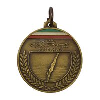مدال برنز یادبود فدراسیون شنای آماتوری ایران - AU50 - محمد رضا شاه