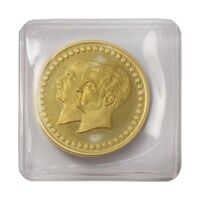 مدال طلا 5 گرمی بانک ملی (با پلمپ) - PF66 - محمد رضا شاه