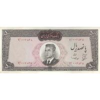 اسکناس 500 ریال (بهنیا - سمیعی) - تک - AU58 - محمد رضا شاه