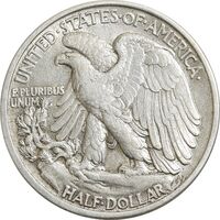 سکه نیم دلار 1942 نماد آزادی - MS61 - آمریکا