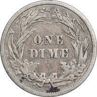 سکه 1 دایم 1909 باربر - EF40 - آمریکا