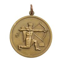 مدال آویز ستاد ارتشتاران (کماندار) برنز - AU - محمدرضا شاه
