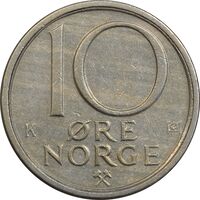 سکه 10 اوره 1982 اولاف پنجم - EF45 - نروژ