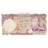 اسکناس 100 ریال (انصاری - یگانه) - تک - AU53 - محمد رضا شاه