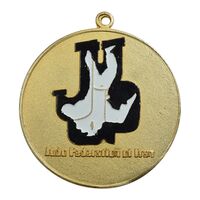 مدال برنز یادبود فدراسیون جودو ایران - AU - جمهوری اسلامی