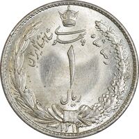 سکه 1 ریال 1313 - MS65 - رضا شاه