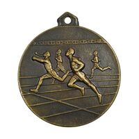 مدال آویز ورزشی دو میدانی - AU - محمد رضا شاه