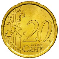 20 یورو سنت خوان کارلوس یکم