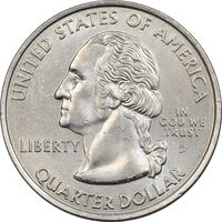 سکه کوارتر دلار 2006D ایالتی (نوادا) - MS61 - آمریکا