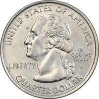 سکه کوارتر دلار 2008D ایالتی (آریزونا) - MS61 - آمریکا