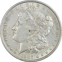 سکه یک دلار 1885 مورگان - EF45 - آمریکا