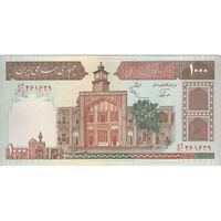 اسکناس 1000 ریال (نوربخش - عادلی) امضاء بزرگ - تک - EF - جمهوری اسلامی