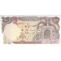 اسکناس 100 ریال (بنی صدر - نوبری) - تک - UNC62 - جمهوری اسلامی