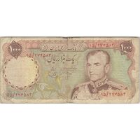 اسکناس 1000 ریال (انصاری - یگانه) - تک - VF20 - محمد رضا شاه