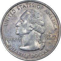 سکه کوارتر دلار 2004D ایالتی (فلوریدا) - AU55 - آمریکا