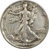 سکه نیم دلار 1944 نماد آزادی - VF25 - آمریکا