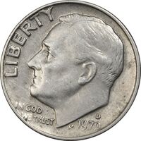 سکه 1 دایم 1970D روزولت - EF45 - آمریکا