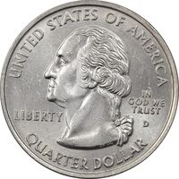 سکه کوارتر دلار 2006D ایالتی (نوادا) - MS62 - آمریکا