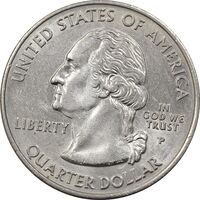 سکه کوارتر دلار 2006P ایالتی (نوادا) - MS61 - آمریکا