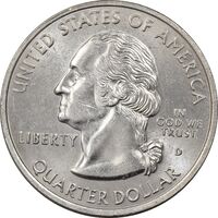 سکه کوارتر دلار 1999D ایالتی (دلاویر) - MS63 - آمریکا