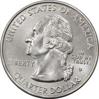 سکه کوارتر دلار 2003D ایالتی (آرکانزاس) - MS63 - آمریکا