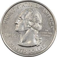 سکه کوارتر دلار 2002D ایالتی (تنسی) - MS61 - آمریکا