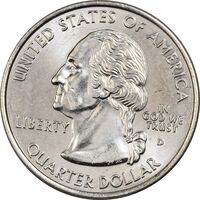 سکه کوارتر دلار 2005D ایالتی (کانزاس) - MS63 - آمریکا