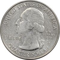 سکه کوارتر دلار 2016D (پارک ملی تئودور روزولت) - MS61 - آمریکا