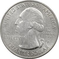 سکه کوارتر دلار 2016P (پارک ملی تئودور روزولت) - MS61 - آمریکا