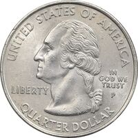 سکه کوارتر دلار 2000P ایالتی (مریلند) - MS62 - آمریکا