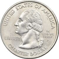 سکه کوارتر دلار 2001P ایالتی (نیویورک) - MS62 - آمریکا