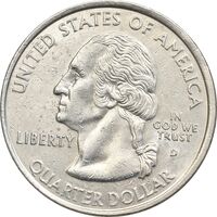 سکه کوارتر دلار 2000D ایالتی (ویرجینیا) - AU58 - آمریکا