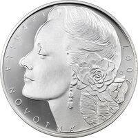 سکه 200 کرون 2007 یارمیلا نوتنا - PF67 - جمهوری چک
