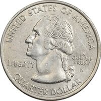 سکه کوارتر دلار 2003D ایالتی (ایلینوی) - AU50 - آمریکا