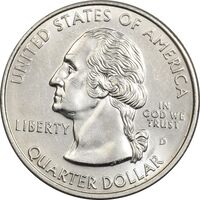 سکه کوارتر دلار 1999D ایالتی (کنکتیکت) - MS63 - آمریکا