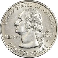 سکه کوارتر دلار 1999D ایالتی (نیوجرسی) - MS62 - آمریکا